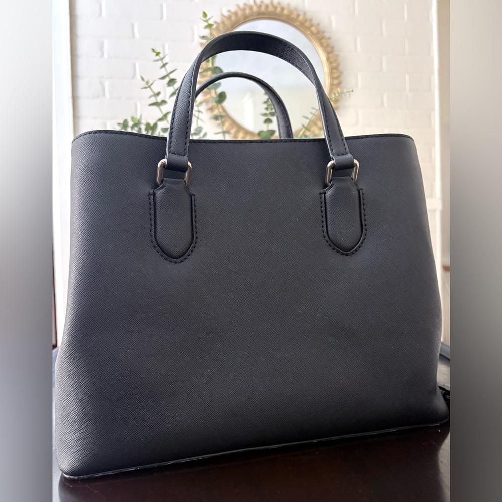 Kate Spade Black Perry Satchel Luxe Purse - Picture 4 of 4